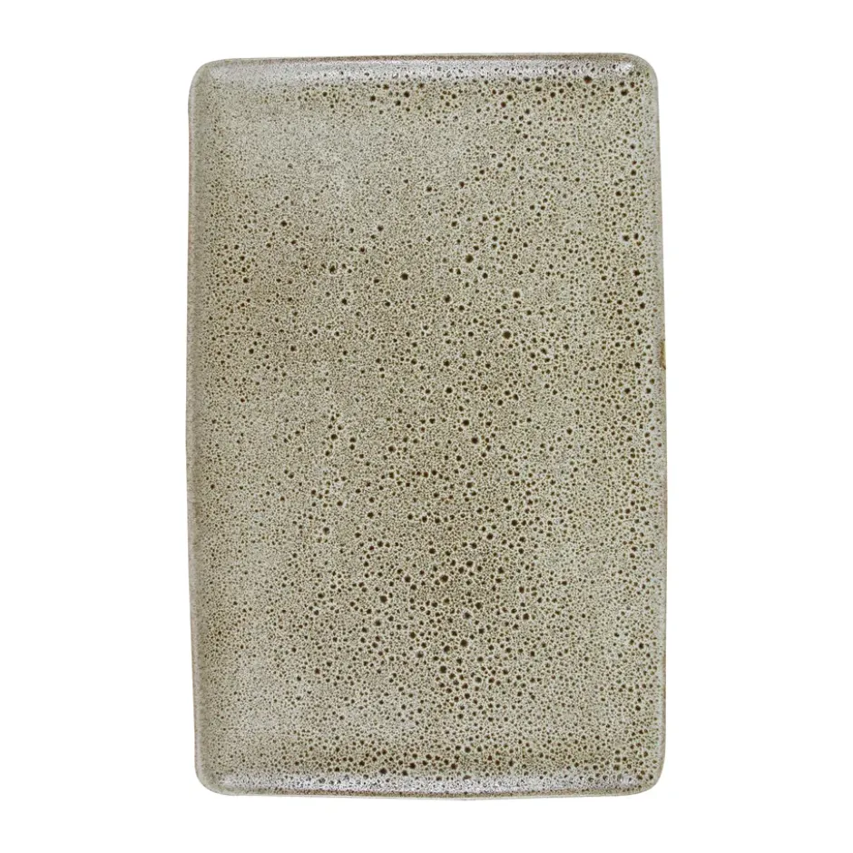 Raw tallrik 31,5x20 cm, Sandy beige