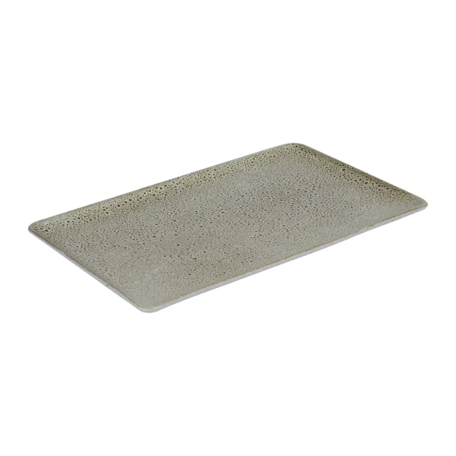 Raw tallrik 31,5x20 cm, Sandy beige