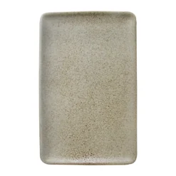 Raw tallrik 23,5x15 cm, Sandy beige