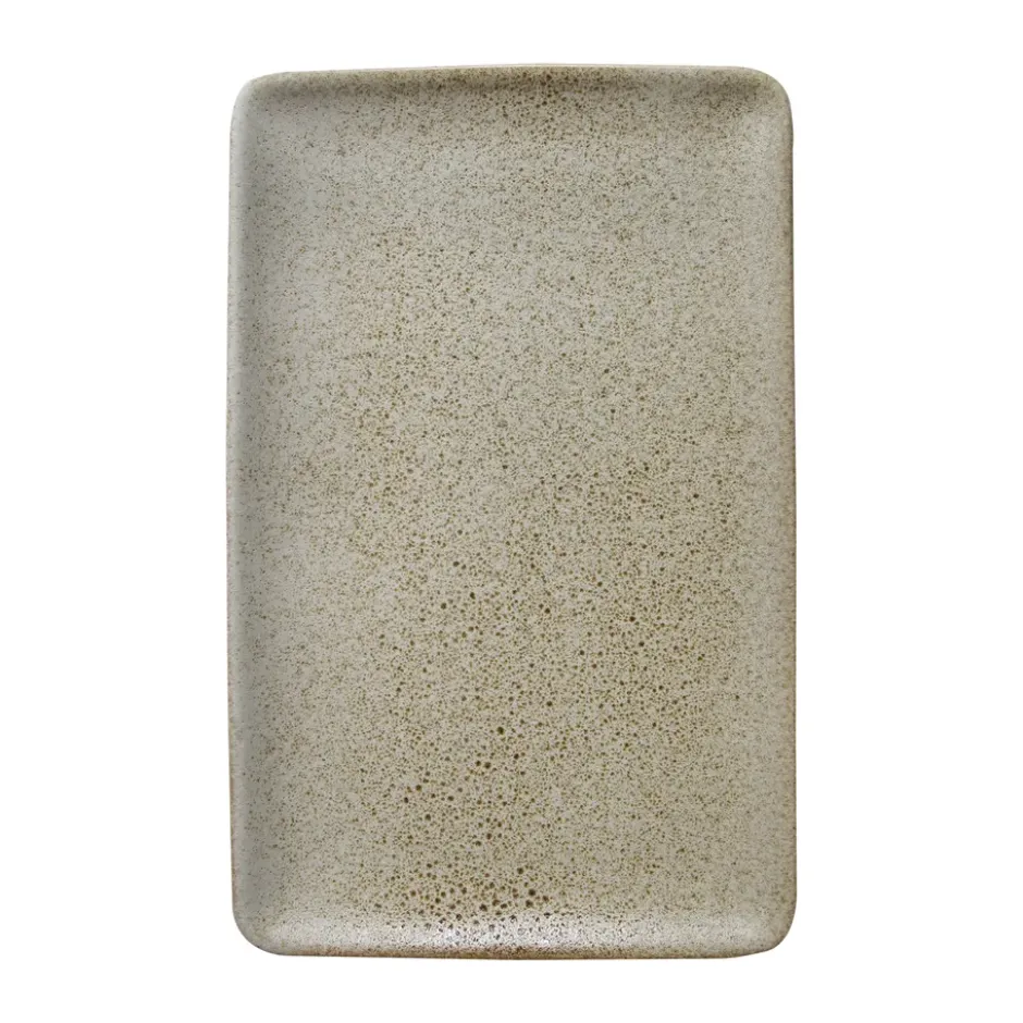Raw tallrik 23,5x15 cm, Sandy beige