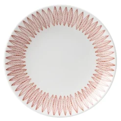 Röd Salix tallrik, Ø 28 cm