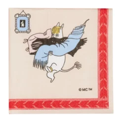 Redo för semester Mumin pappersservett 33 cm, 20-pack