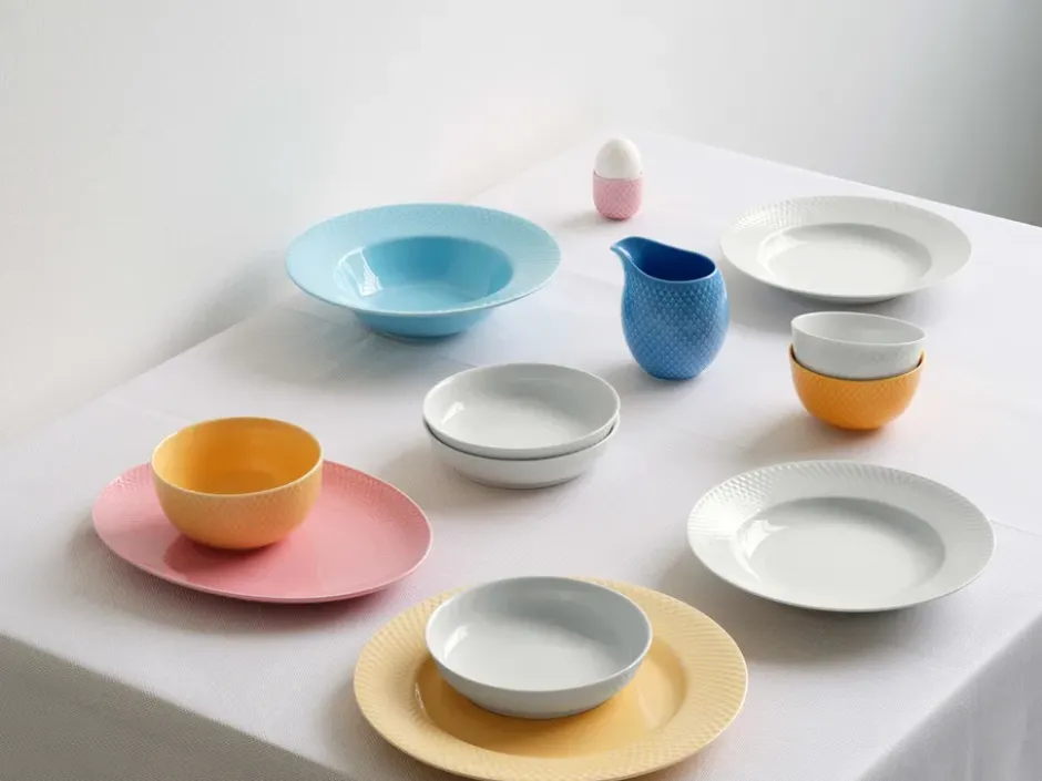 Rhombe desserttallrik Ø16 cm, Vit