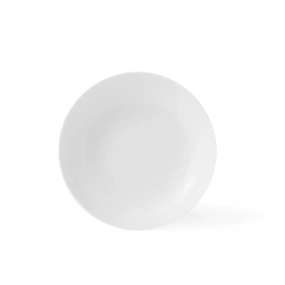 Rhombe djup tallrik vit, Ø 20 cm