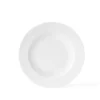 Rhombe djup tallrik vit, Ø 23 cm