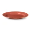 Rhombe tallrik terrakotta, 23 cm