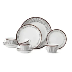 Ribb tallrik, Ø 18 cm
