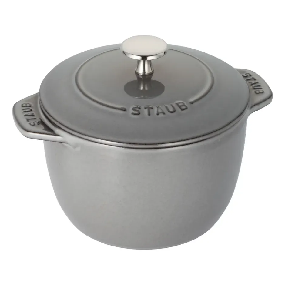 Rice cocotte gjutjärnsgryta 1,6 L, Grå