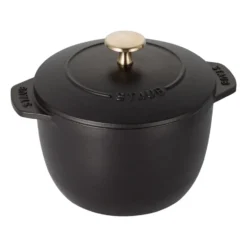 Rice cocotte gjutjärnsgryta 1,6 L, Svart