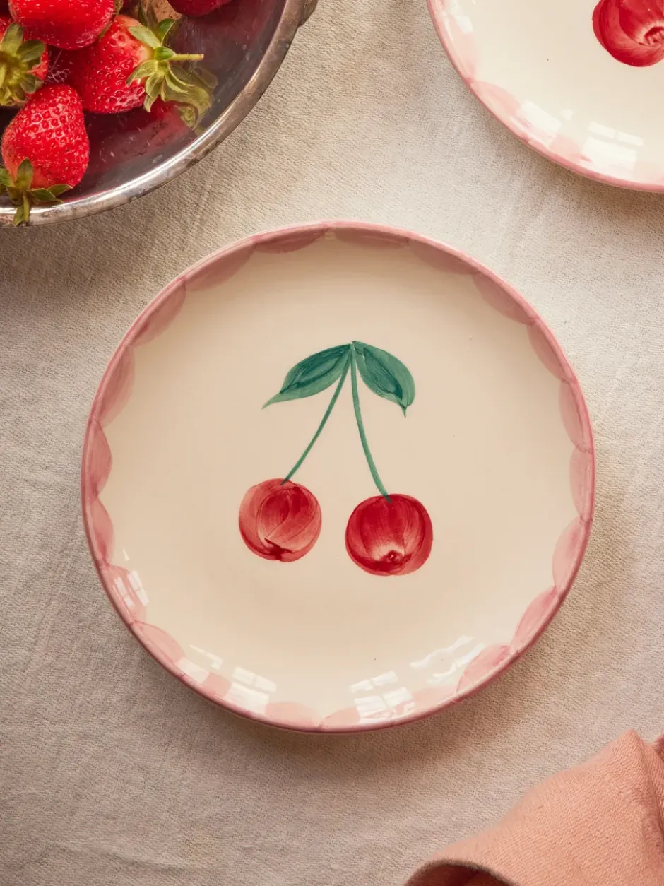 Rice keramiktallrik Ø15 cm, Cherry