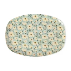 Rice melamintallrik 22x30 cm, Summer bloom