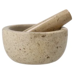 Ridge mortel Ø14x7 cm, Marmor
