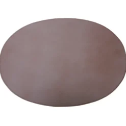 Ørskov bordstablett läder oval 47x34 cm, Elephant