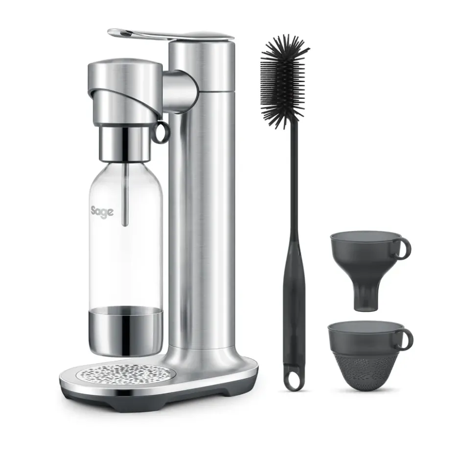 Sage SCA 800 kolsyremaskin, Brushed Stainless Steel