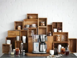 Sage SDC 450 kaffebryggare, Brushed steel