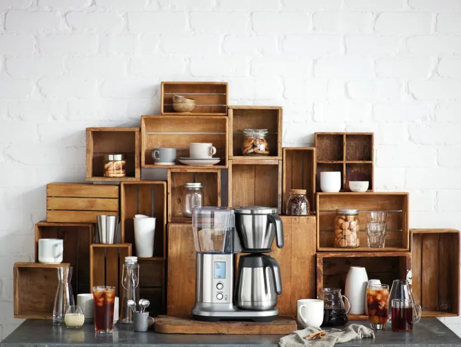 Sage SDC 450 kaffebryggare, Brushed steel
