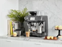 Sage SES 990 automatisk espressomaskin, Black steel
