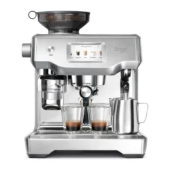Sage SES 990 automatisk espressomaskin, Brushed steel