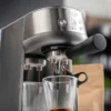 Sage SES 450 espressomaskin, Brushed steel