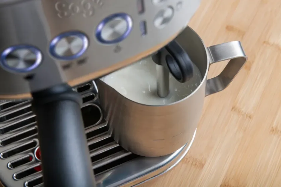 Sage SES 500 espressomaskin, Brushed steel