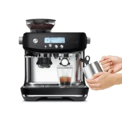 Sage SES 878 halvautomatisk espressomaskin, Black Truffle