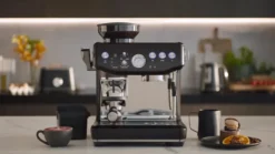 Sage SES 876 halvautomatisk espressomaskin, Black Truffle