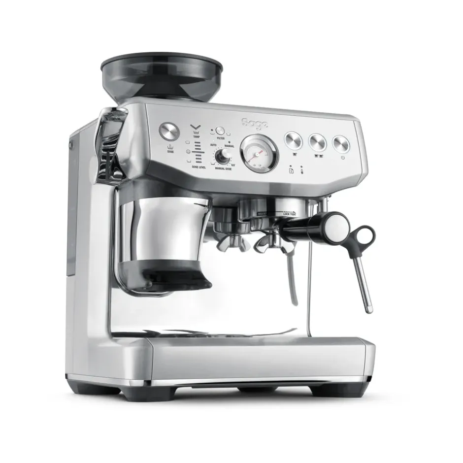 Sage SES 876 halvautomatisk espressomaskin, Brushed Stainless Steel