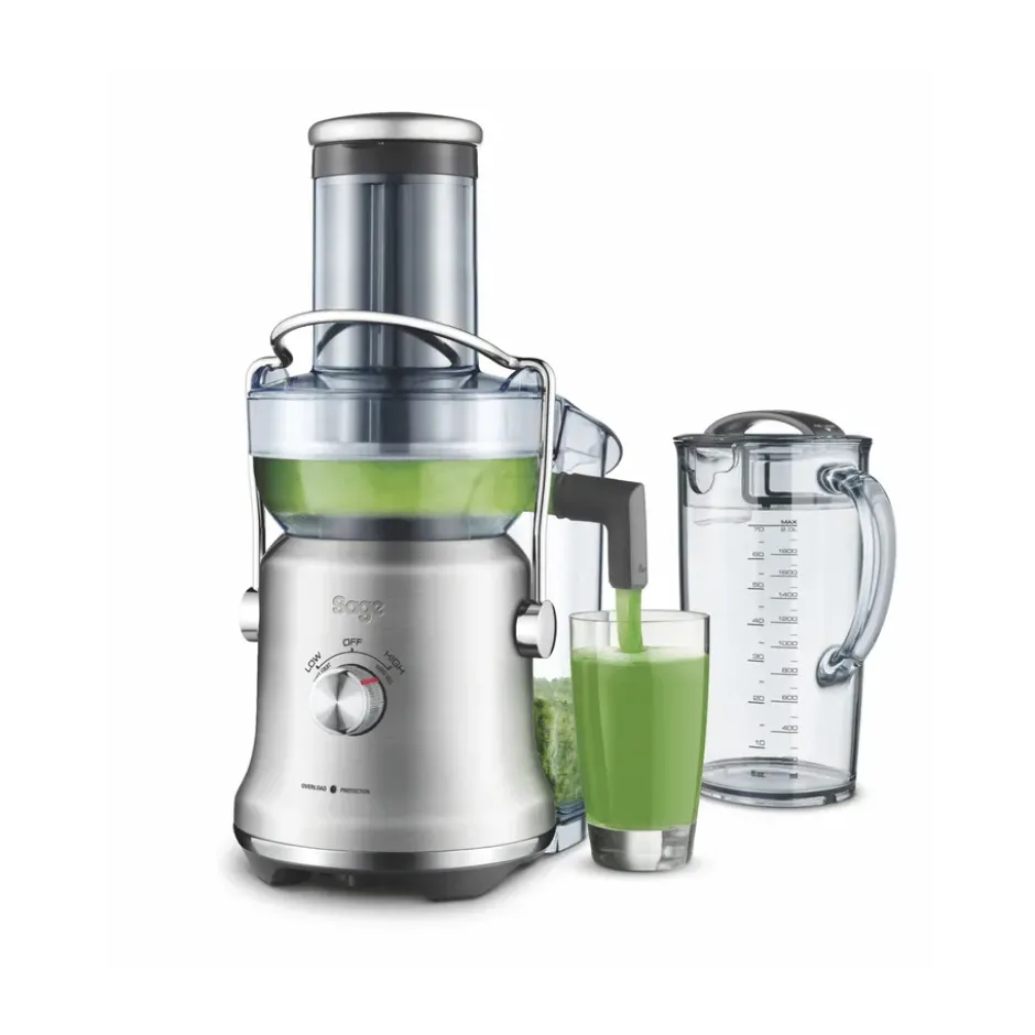 Sage SJE 530 juicemaskin, Brushed steel