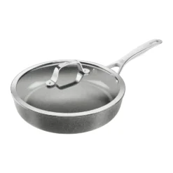 Salina Ceramic Granit traktörpanna med glaslock, 28 cm