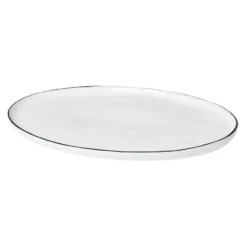 Salt oval tallrik, 20x30 cm
