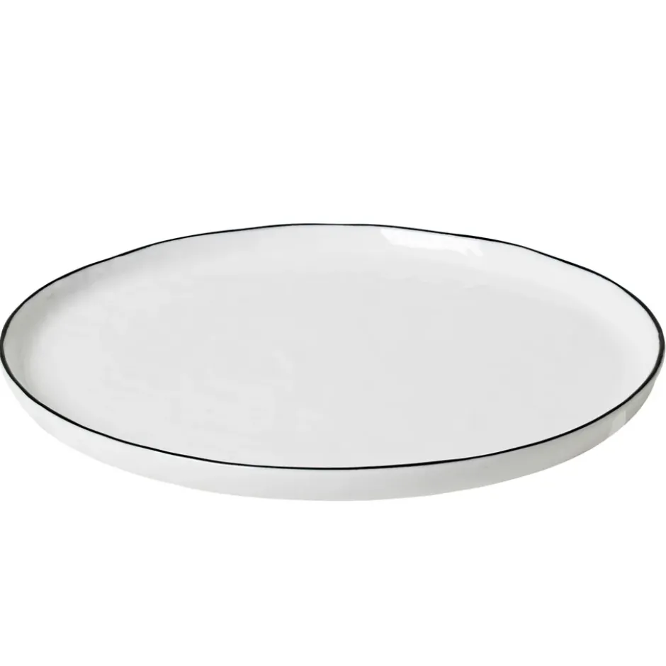 Salt tallrik utan prickar, Ø 22 cm