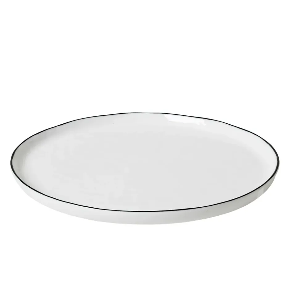 Salt tallrik utan prickar, Ø 18 cm