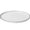 Salt tallrik utan prickar, Ø 28 cm