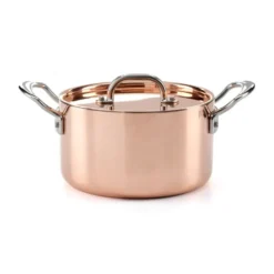 Samuel Groves gryta med lock 3 L, Koppar