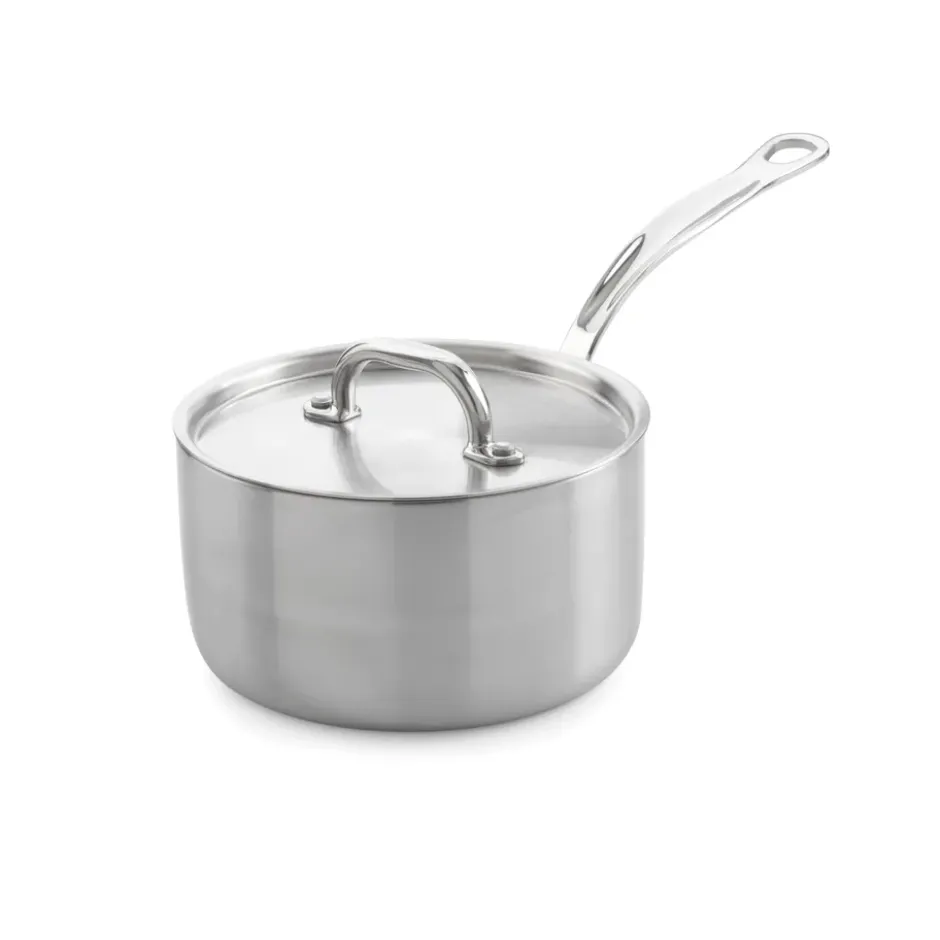 Samuel Groves kastrull med lock rostfritt stål, 2 L
