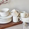 Sandsbro assiett offwhite, Ø20 cm, 6-pack