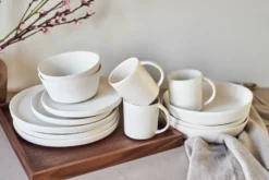 Sandsbro assiett offwhite, Ø20 cm, 6-pack