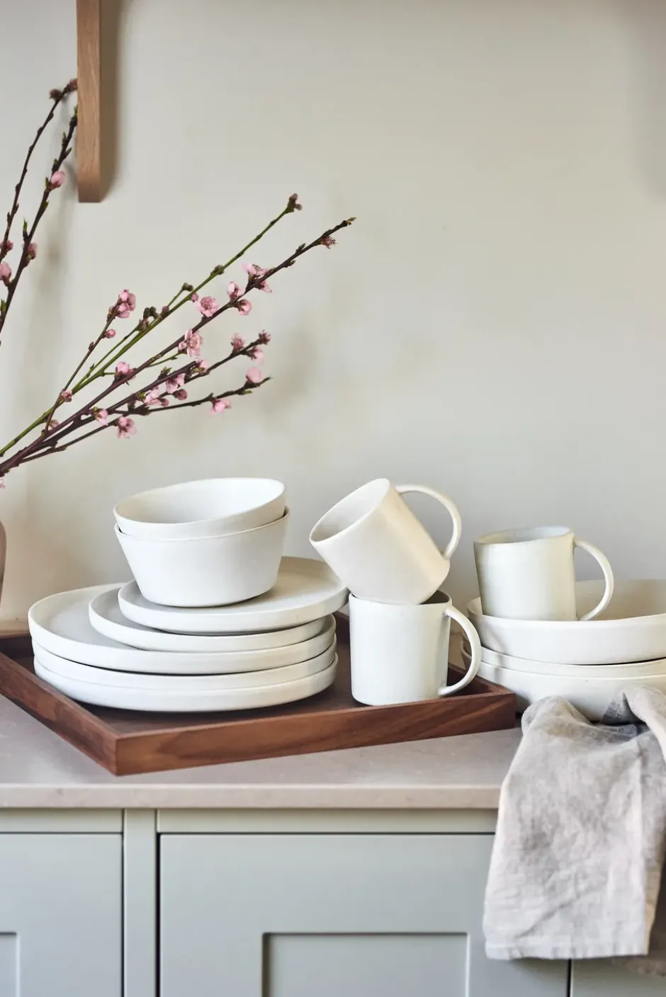 Sandsbro assiett, Offwhite, Ø20 cm