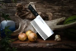 Satake Chopper kinesisk kockkniv 30,5 cm, Svart