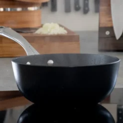 Satake kastrull sautés med glaslock 2 delar, 2 L