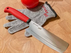 Satake Kids barnkniv & skärsäker vante, 2 delar