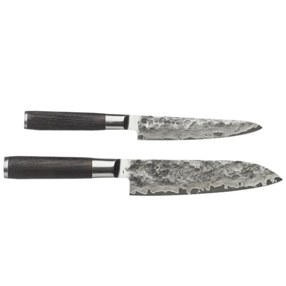 Satake Kuro knivset santoku & petty, 2 delar