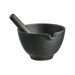 Satake Nabe gjutjärnsmortel, Svart