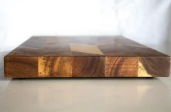 Satake skärbräda med mätpunkter 35,5x23,5 cm, Akacia