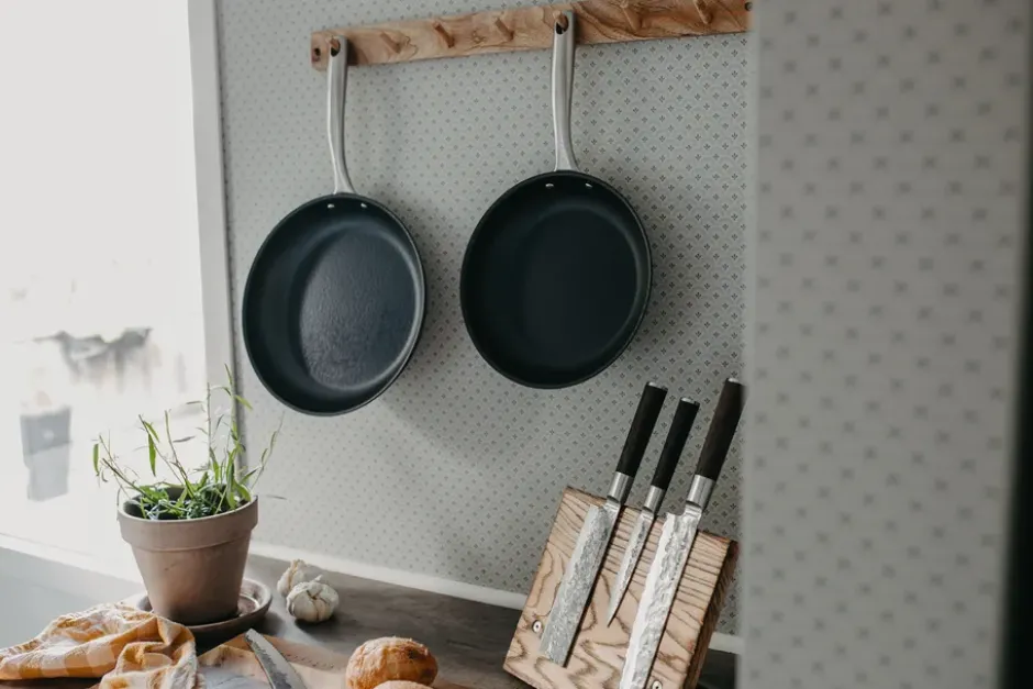 Satake stekpanna kolstål, 28 cm