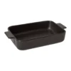 Satake ugnsform porslin svart, 37 cm