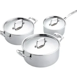 Scanpan Fusion 5 grytset 3 delar, Rostfritt stål