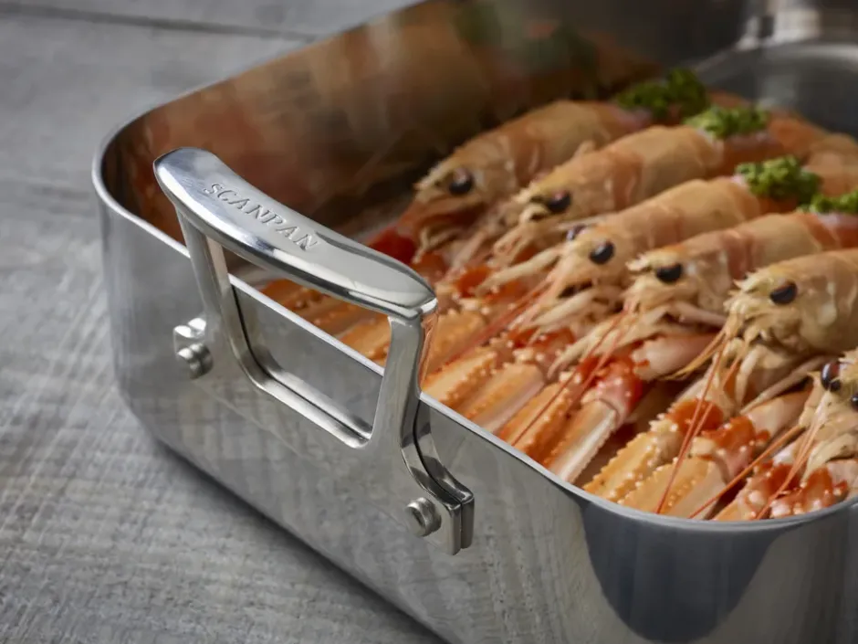 Scanpan Fusion 5 långpanna roaster, 35x24 cm