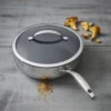 Scanpan HaptIQ traktörpanna med lock, 28 cm