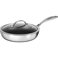 Scanpan HaptIQ traktörpanna med lock, 28 cm